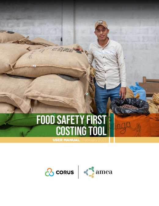Food Safety First Costing Tool User Manual