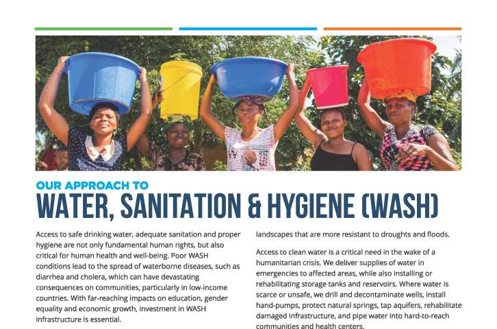 WASH Technical Overview