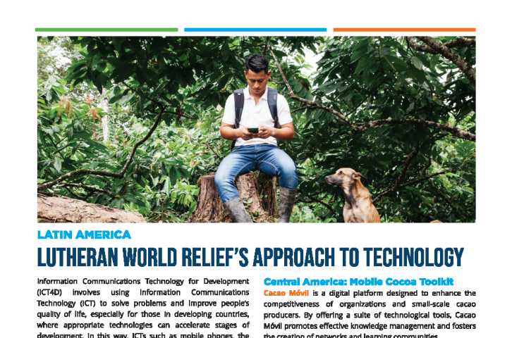 Lutheran World Relief’s Approach to Technology in Latin America
